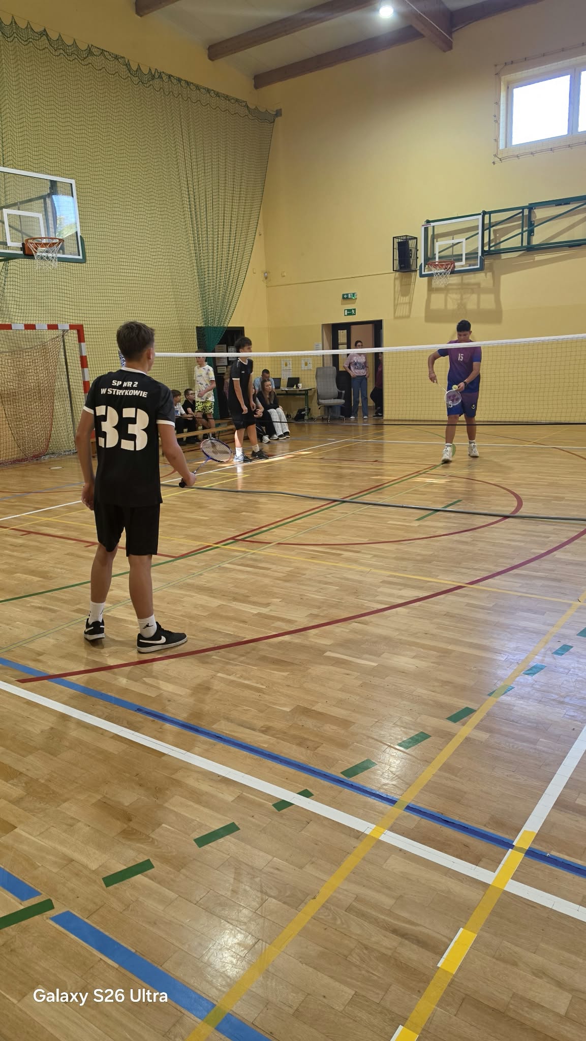 Brązowy medal naszych chłopców w badmintonie.