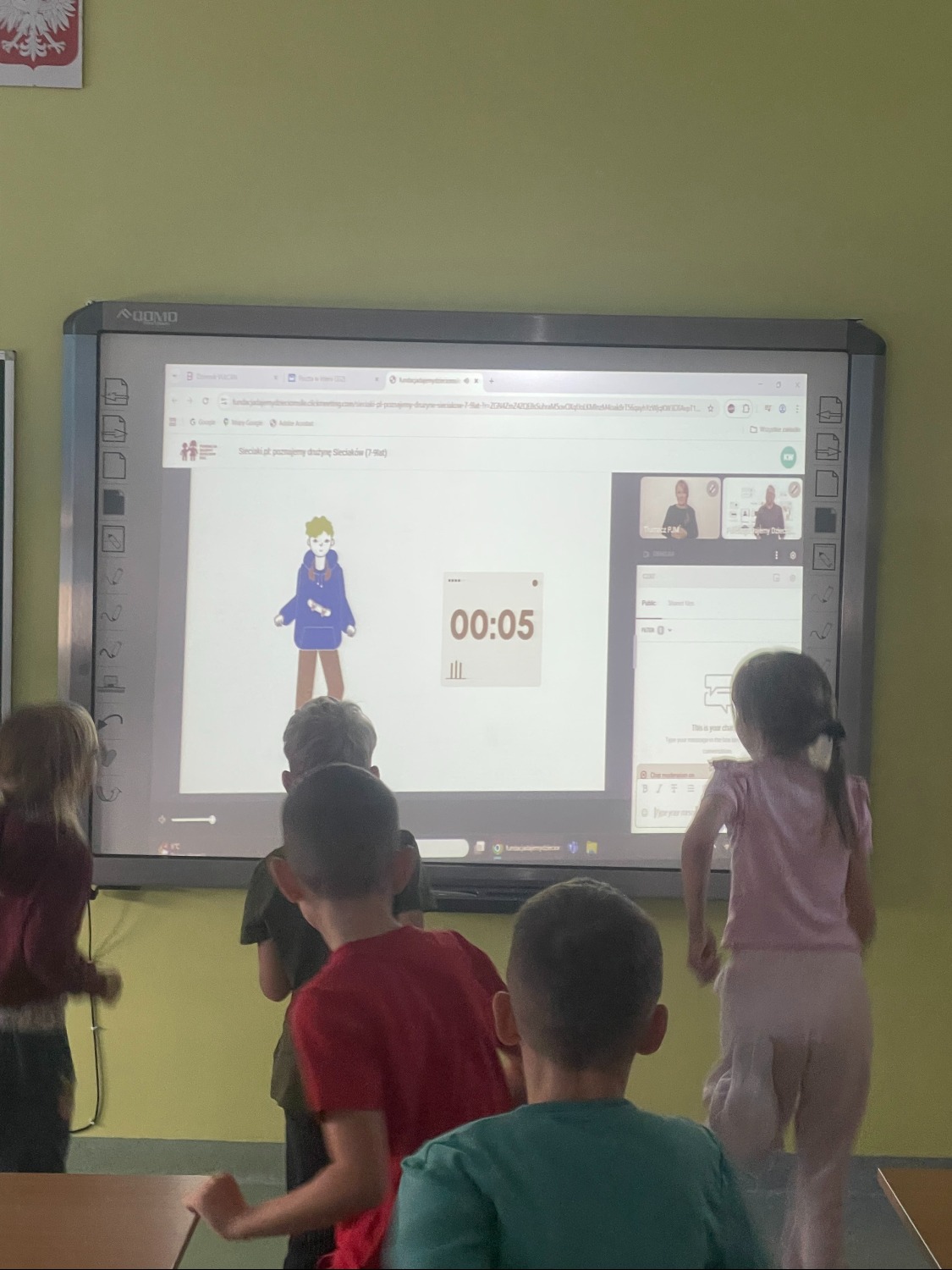 Klasy 1–3 w webinarach Kampanii „Dzieciństwo bez przemocy