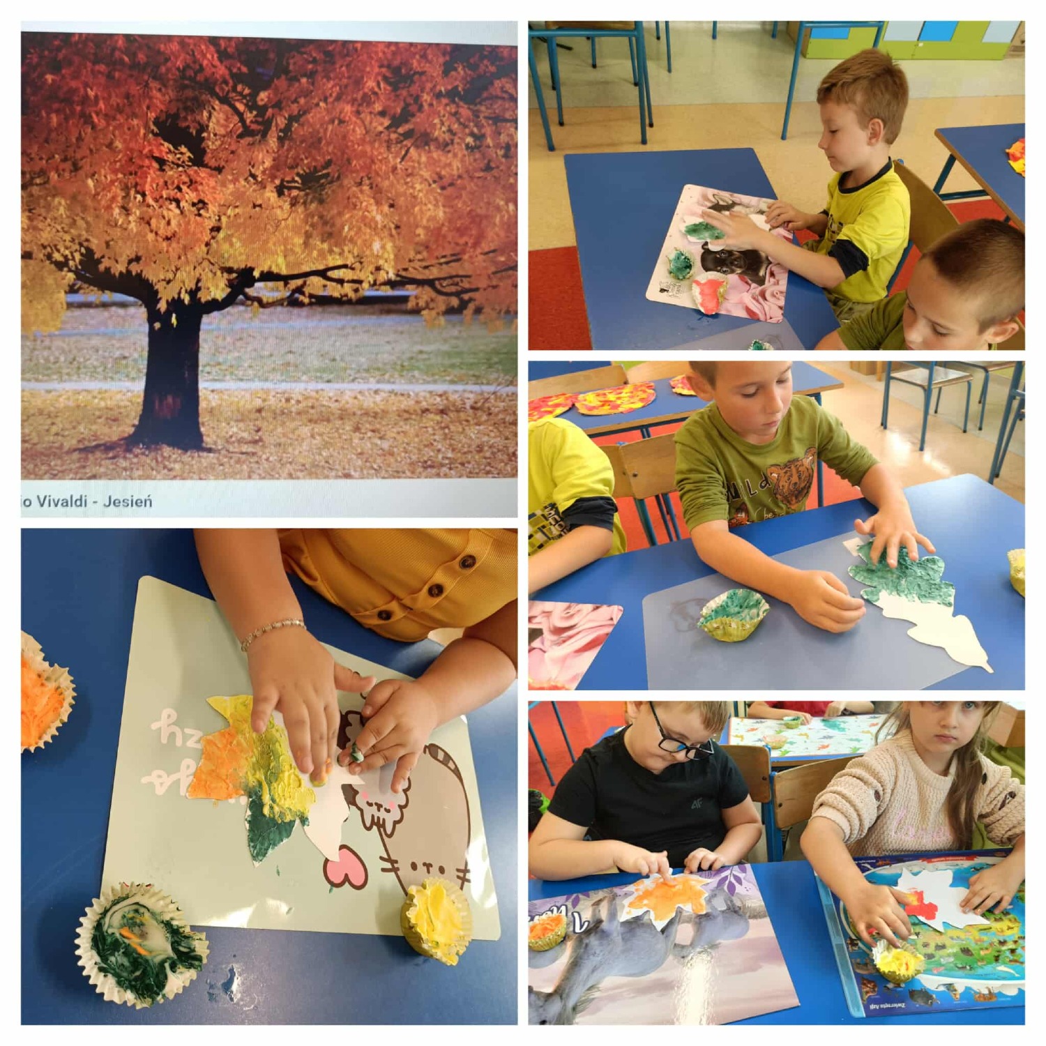 Pierwszy dzień jesieni w klasach I-III