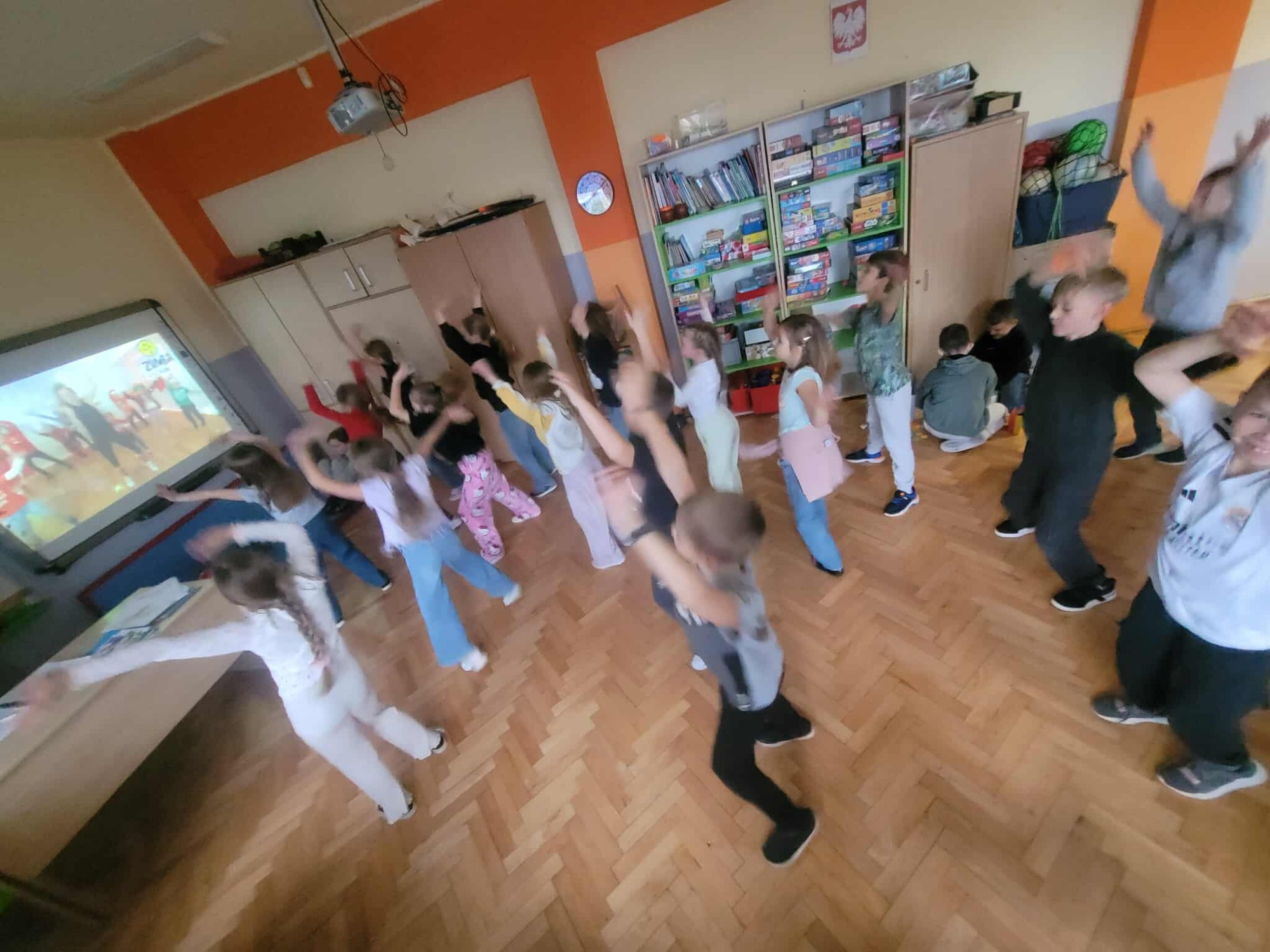 Świąteczne zajęcia taneczne w świetlicy!