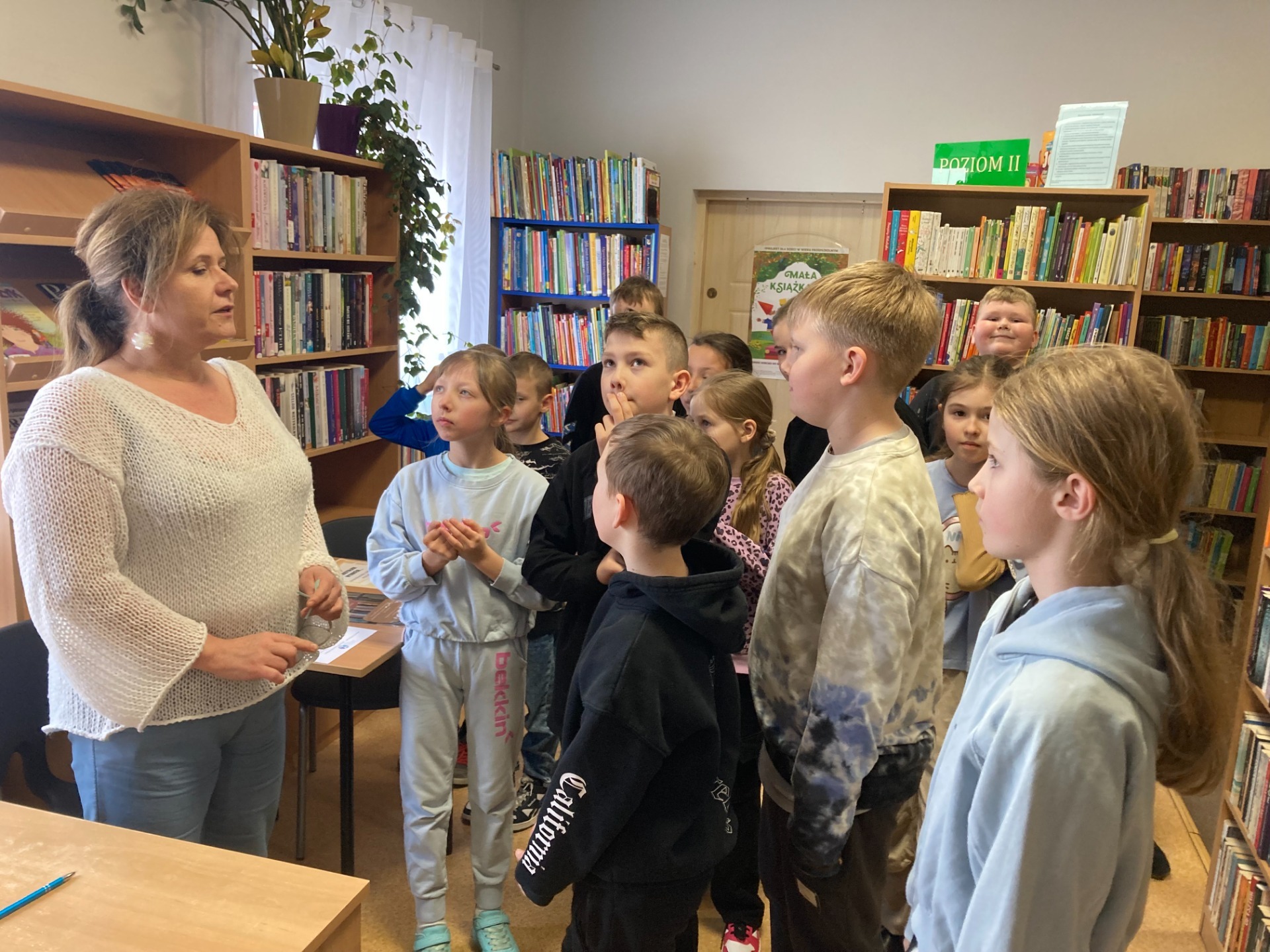 Zajęcia warsztatowe w Gminnej Bibliotece Publicznej w Strykowie