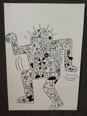 Prace uczniów wykonane różnymi technikami. Prace uczniów wykonane różnymi technikami.
