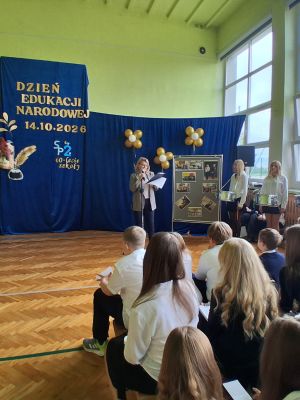 Przem&oacute;wienie p. dyrektor M. Ciesielskiej 