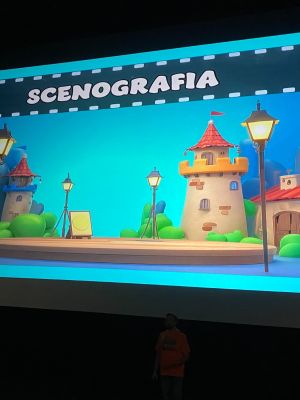 Uczniowie klas 1-3 podczas projektu edukacyjnego&nbsp;Lekcja w kinie