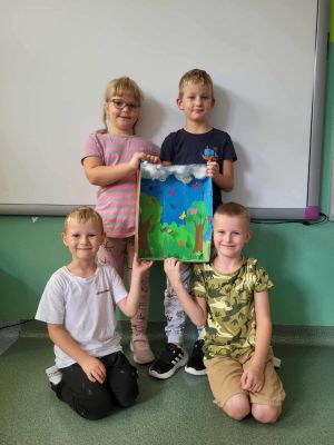 Tw&oacute;rcze obchody Dnia Sprzątania Świata w oddziale przedszkolnym