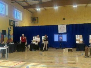 Organizatorki konkursu Maths Games.