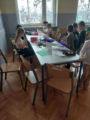 Dzień babci i dziadka w świetlicy.