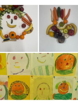 Malarz Giuseppe i prace uczni&oacute;w inspirowane jego stylem.