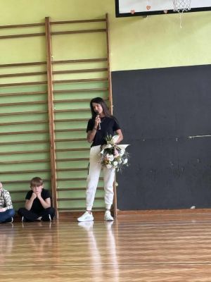 Pani Aleksandra z serca dziękuje, że mogła przez te wszystkie lata pełnić funkcję opiekuna Samorządu i towarzyszyć uczniom w ich rozwoju i działaniach. 