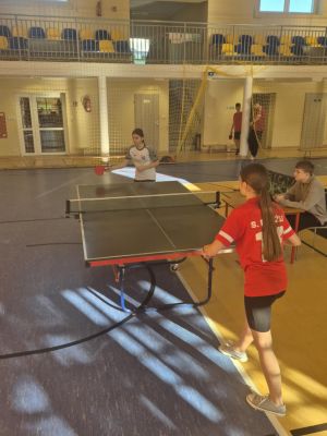 Michalina niestety uległa swojej rywalce ze Szkoły Podstawowej w Koźlu.