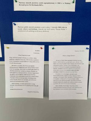 Dzień poczty - gazetka - listy otwarte.