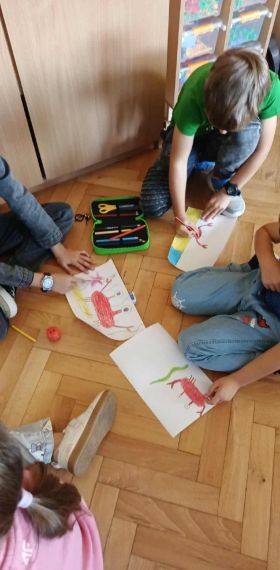 Światowy Dzień Zwierząt w świetlicy szkolnej.