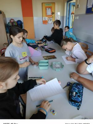 Wsp&oacute;lna praca uczni&oacute;w