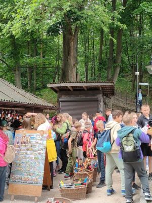 Na zakupy pamiątek też się znalazł czas. Na zakupy pamiątek też się znalazł czas.