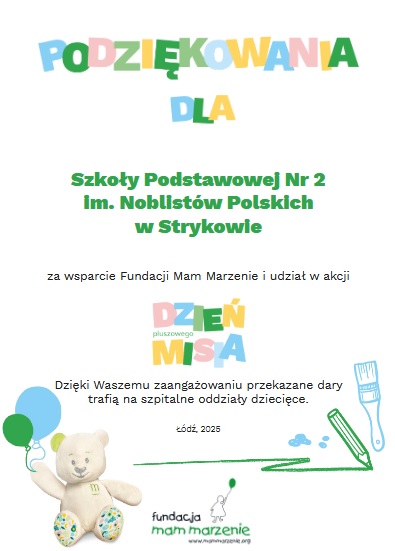 Uśmiech dla małych pacjentów – zakończenie zbiórki pluszaków